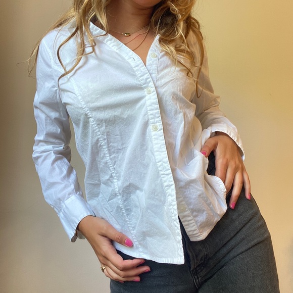 White Button Up - Picture 3 of 8